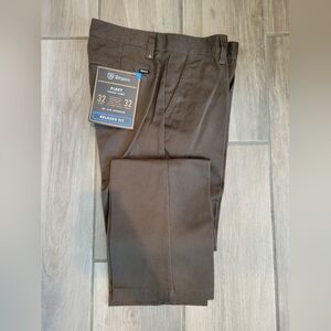 Brand New Brixton Fleet Rigid Chino Pant, Brown 32x32